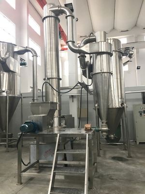 Wet Paste  Rotating 300kg/H Spin Flash Dryer
