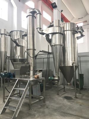Screw Feeder 20kw Industrial Rotary Dryer