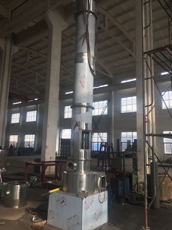 Agrochemicals Vaporization 420 Kg/H Rotary Flash Dryer