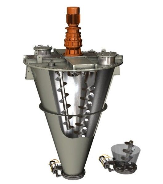 Indoor Wet Powder Blending Equipment